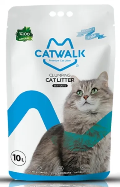 Catwalk Marsilya Sabunlu 10 lt Kedi Kumu