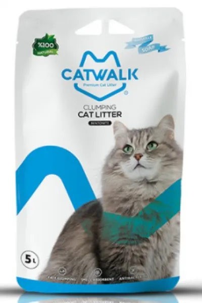 Catwalk Marsilya Sabunlu 5 lt Kedi Kumu