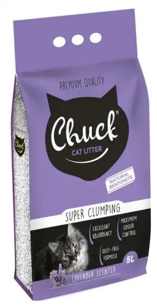 Chuck Lavanta Kokulu Kalın Taneli 5 lt 5 lt Kedi Kumu