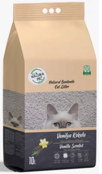 Eco Natura Pet Vanilya Kokulu İnce Taneli 10 lt Kedi Kumu