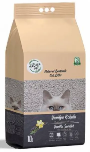 Eco Natura Pet Vanilya Kokulu Kalın Taneli 10 lt Kedi Kumu