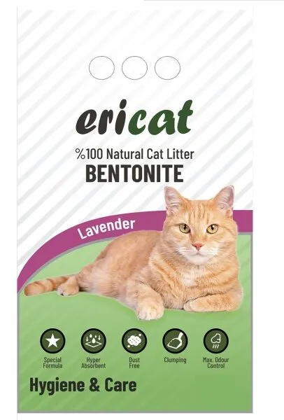 Ericat Bebek Pudrası Kokulu 5 lt 5 lt Kedi Kumu