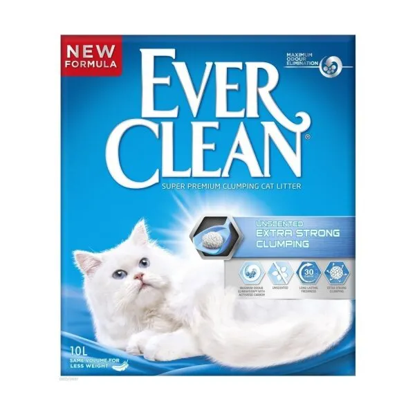 Ever Clean Extra Strong Unscented Kokusuz Topaklaşan 10 lt Kedi Kumu
