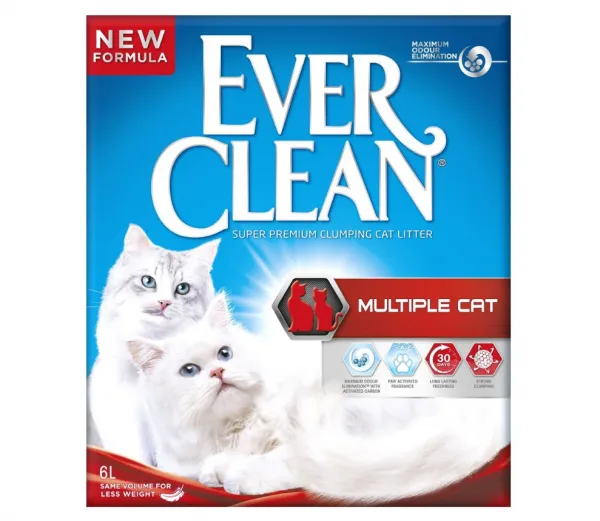 Ever Clean Multiple Cat 6 lt Kedi Kumu