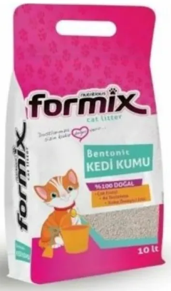 Formix Bentonit Lavanta Kokulu Topaklaşan 10 lt Kedi Kumu