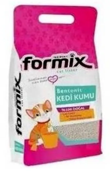 Formix Bentonit Pudralı 5 lt Kedi Kumu