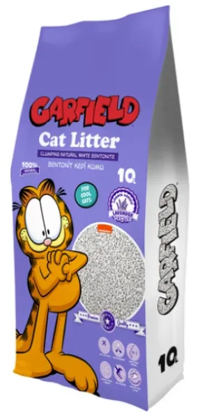 Garfield Lavanta Kokulu 10 lt 10 lt Kedi Kumu