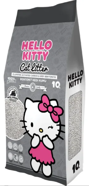 Hello Kitty Aktif Karbonlu 10 lt 10 lt Kedi Kumu