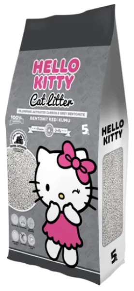 Hello Kitty Aktif Karbonlu 5 lt 5 lt Kedi Kumu