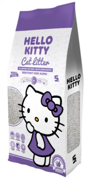 Hello Kitty Lavanta Kokulu 5 lt 5 lt Kedi Kumu