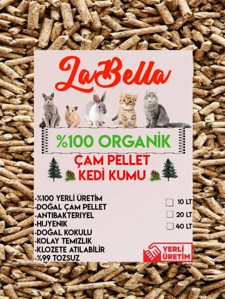 LaBella Çam Pelet 10 lt Kedi Kumu