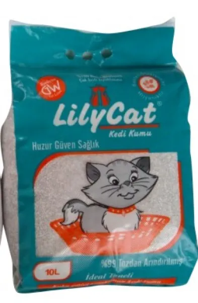 Lily Cat Parfümlü Bentonite 20 lt Kedi Kumu