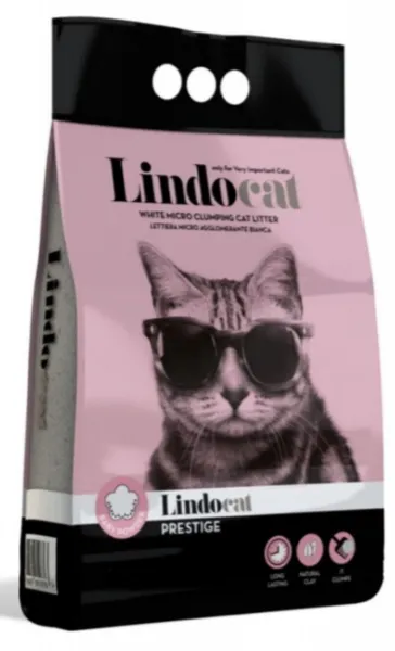 Lindo Cat Hijyenik Topaklaşan İnce Taneli 5 lt Kedi Kumu