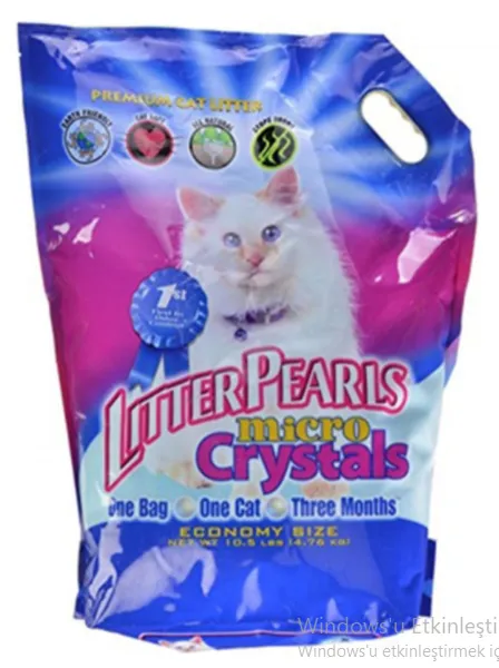 Litter Pearls Mikro Kristal 4.76 kg Kedi Kumu