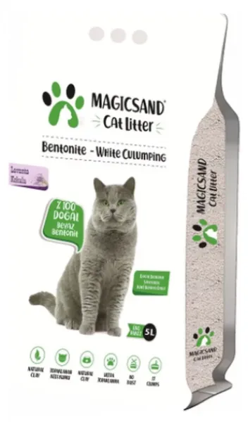 Magicsand Cat Litter Lavanta Kokulu 5 lt Kedi Kumu