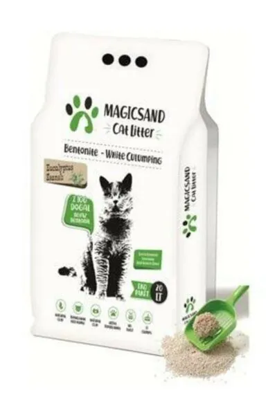 Magicsand Eucalyptus Ince Taneli 20 lt Kedi Kumu