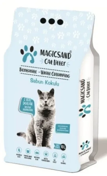 Magicsand Marsilya Sabunlu 10 lt Kedi Kumu