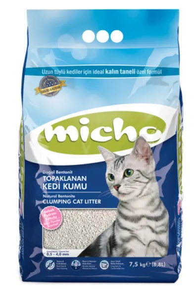 Micho Kalın Taneli Topaklanan 7.5 kg Kedi Kumu