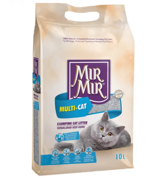 Mırmır Multi-Cat 10 lt Kedi Kumu