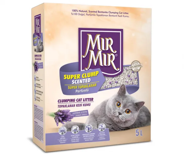 Mırmır Super Clump 5 lt Kedi Kumu