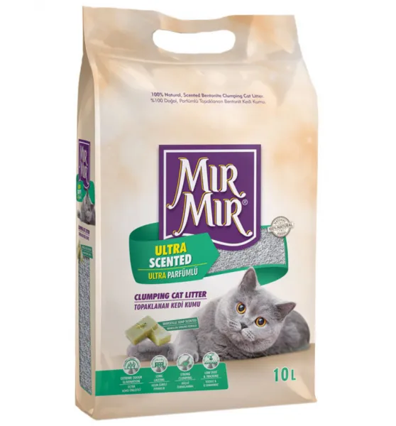 Mırmır Ultra Scented 10 lt Kedi Kumu