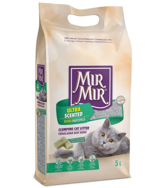 Mırmır Ultra Scented 5 lt Kedi Kumu