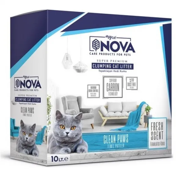 Mycat Nova Clean Paws 10 lt Kedi Kumu