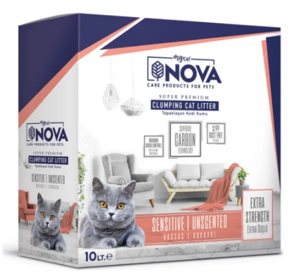 Mycat Nova Sensetive10 lt Kedi Kumu