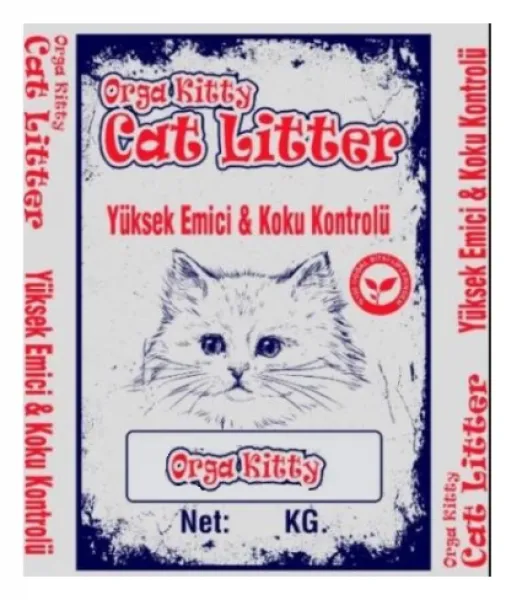 Orga Kitty Dogal Selüloz 25 kg Kedi Kumu