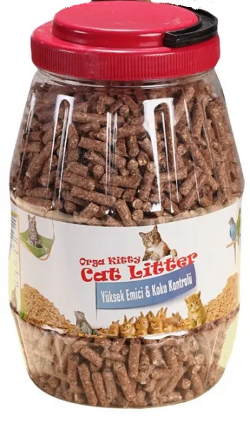 Orga Kitty Dogal Selüloz Pelleti 2 kg Kedi Kumu