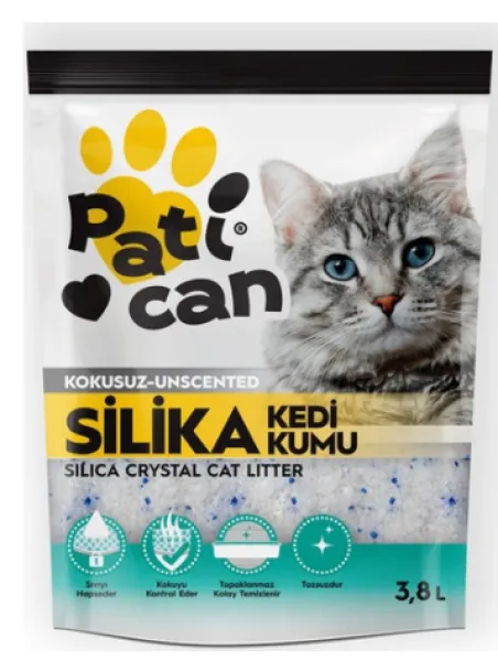 Patican Silika Kristal 3.8 lt Kedi Kumu