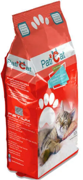 Paticat Naturel Kokusuz Kalın Taneli 10 lt Kedi Kumu