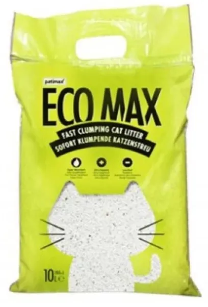 Patimax Eco Max Hijyenik Kokusuz 10 lt Kedi Kumu