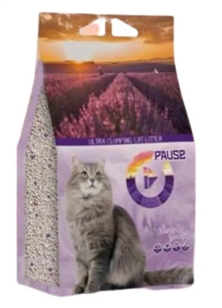 Pause Lavantalı İnce Taneli 5 lt Kedi Kumu