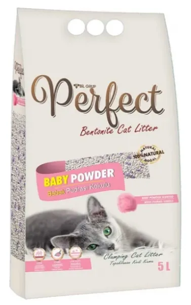 Perfect Baby Powder İnce Taneli 5 lt Kedi Kumu