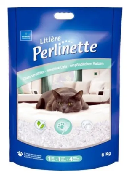 Perlinette Adult Sensitive Silica 6 kg Kedi Kumu