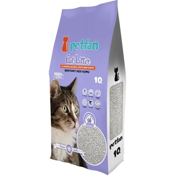 Petfan Lavanta Kokulu 10 lt Kedi Kumu