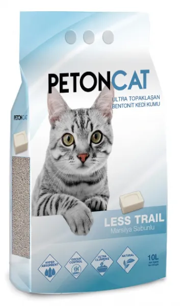 Peton Cat Marsilya Sabunlu İnce Taneli Topaklaşan 10 lt Kedi Kumu