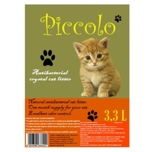 Piccolo Silica 3.3 lt Kedi Kumu