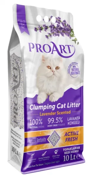 Proart Lavender 10 lt Kedi Kumu