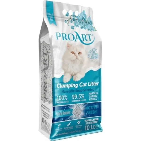 Proart Naturel Marsilya Sabunu Kokulu 10 lt Kedi Kumu