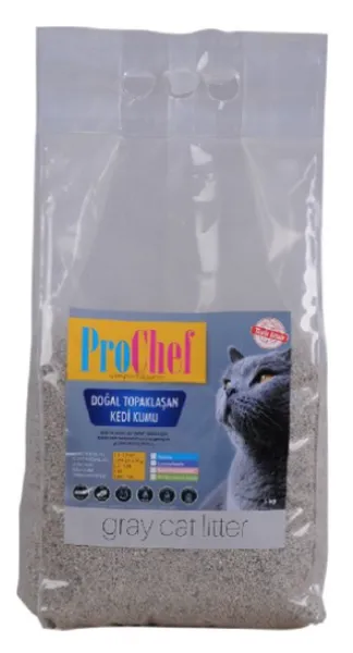 Prochef Bebek Pudrası Kokulu İnce Taneli 5 kg Kedi Kumu