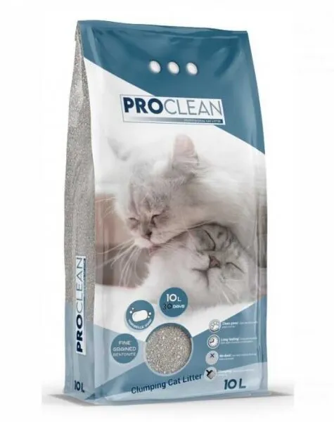 ProClean Marsilya Sabun Kokulu İnce Taneli 10 lt İnce Taneli Kedi Kumu