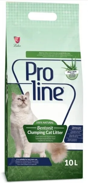 Proline Aloe Veralı Topaklanan 10 lt Kedi Kumu