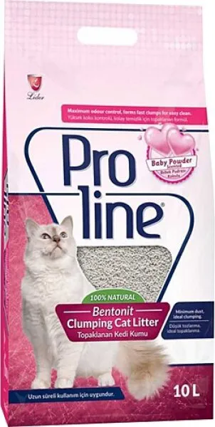 Proline Baby Powder Kokulu Ince Taneli 20 lt Kedi Kumu