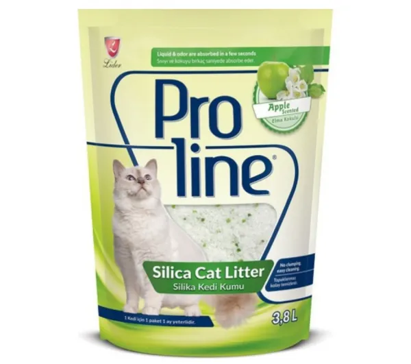 Proline Elmalı Silica 3.8 lt Kedi Kumu