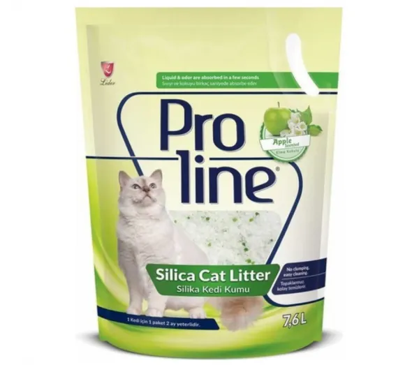 Proline Elmalı Silica 7.6 lt Kedi Kumu