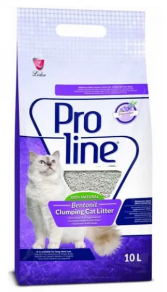 Proline İnce Taneli Lavanta Kokulu 10 lt Kedi Kumu