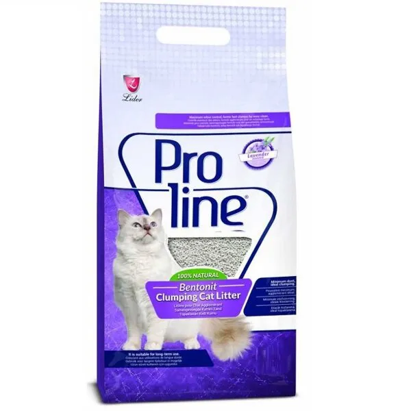 Proline Kalın Taneli Lavanta Kokulu 5 lt Kedi Kumu