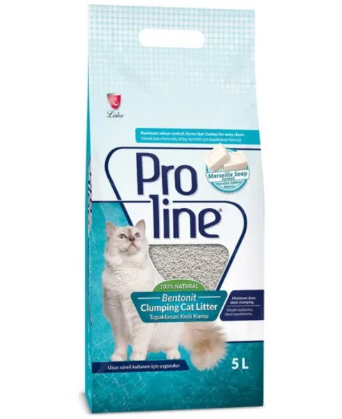 Proline Marsilya Sabunlu 5 lt Kedi Kumu